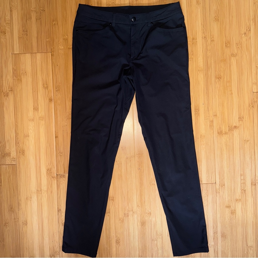 Lululemon Mens ABC Fitted Black Pants